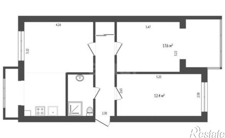 3-комн квартира переулок Степана Разина, 19,  д. 19