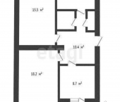 3-комн, 69кв м, этаж 5/5 Кабардинская улица, 252