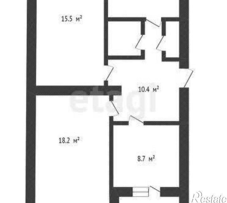 3-комн квартира Кабардинская улица, 252,  д. 252
