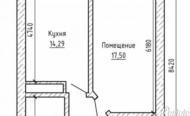1-комн квартира Эльбрусская улица, 17 к9,  д. 17 к9