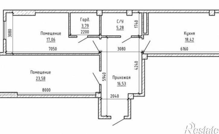 2-комн квартира ул Эльбрусская, 34,  д. 34
