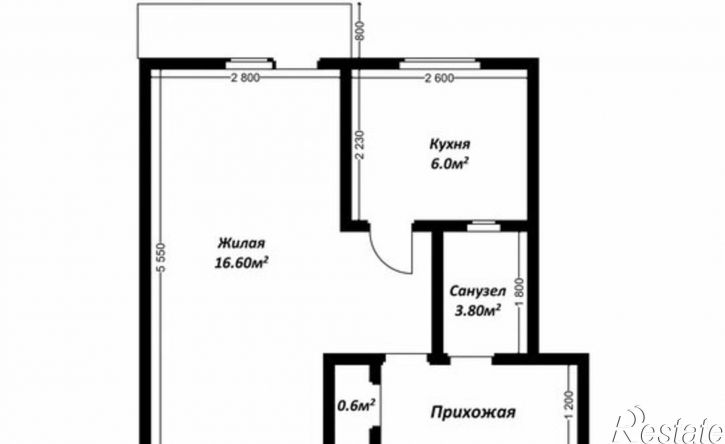 1-комн квартира ул Бозиева, 4,  д. 4