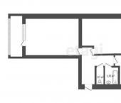 2-комн, 47кв м, этаж 3/5 улица Ватутина, 34