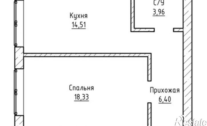 1-комн квартира Нальчик, улица Хужокова, 141с1